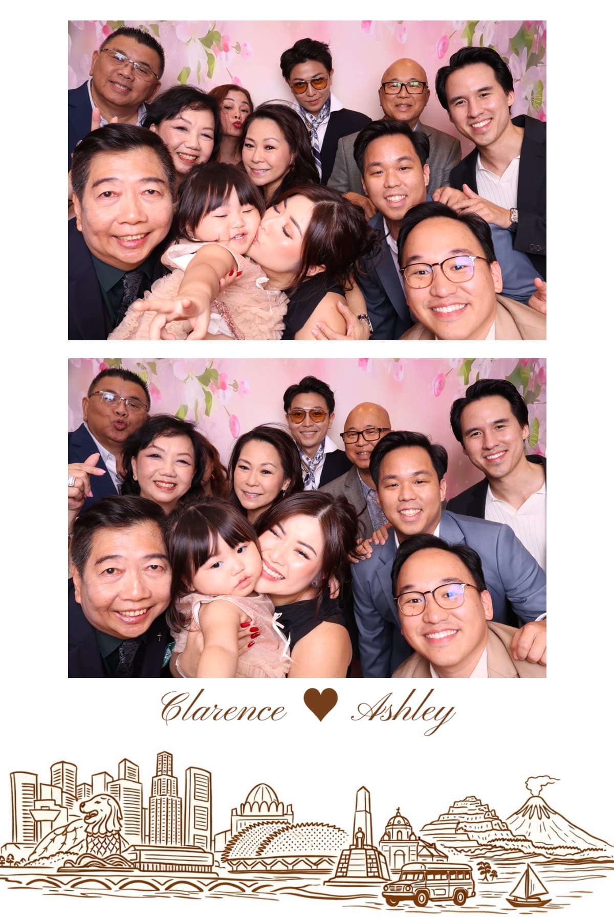 Premium pleated backdrop display for an indoor Singapore event